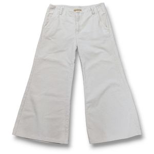 Garbe Luxe for Anthropologie Ibiza Flare Corduroy Pants 30X26 Lightweight Cotton
